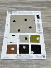 KKP1887-D95 Leinenartige Haifischhaut[Textilgewebe] Uni Textile(Komon Studio) Unterfoto