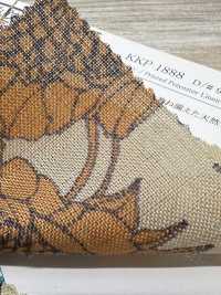 KKP1888-D91 Leinenartige Haifischhaut[Textilgewebe] Uni Textile(Komon Studio) Unterfoto