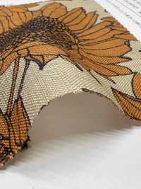 KKP1888-D91 Leinenartige Haifischhaut[Textilgewebe] Uni Textile(Komon Studio) Unterfoto