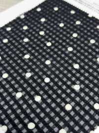 KKP1910-D21 50D Seiden-Seersucker[Textilgewebe] Uni Textile(Komon Studio) Unterfoto