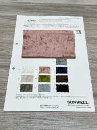 43899 Glänzender Crushed Velour Stretch[Textilgewebe] SUNWELL Sub-Foto