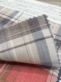 14420 ECOPET® Polyester/Bio-Baumwolle 45 % Zwirngarn Köperkaro[Textilgewebe] SUNWELL Sub-Foto