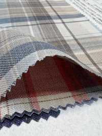 14420 ECOPET® Polyester/Bio-Baumwolle 45 % Zwirngarn Köperkaro[Textilgewebe] SUNWELL Sub-Foto