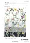 28107 60er Batist mit Aquarell-Blumenprint