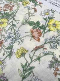 28114 Cordot Organics® 60-fädiger Lawn-Stoff Mit Retro-Blumendruck[Textilgewebe] SUNWELL Sub-Foto