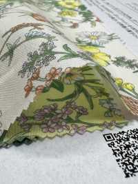 28114 Cordot Organics® 60-fädiger Lawn-Stoff Mit Retro-Blumendruck[Textilgewebe] SUNWELL Sub-Foto