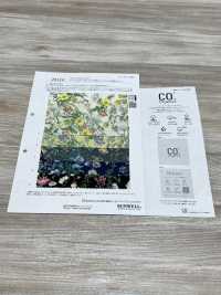 28114 Cordot Organics® 60-fädiger Lawn-Stoff Mit Retro-Blumendruck[Textilgewebe] SUNWELL Sub-Foto
