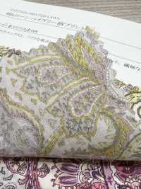 28109 60-fädiger Lawn-Paisley-Druck[Textilgewebe] SUNWELL Sub-Foto