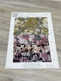 KKP2338-DB-141 Chirimen Chirimen®[Textilgewebe] Uni Textile(Komon Studio) Unterfoto