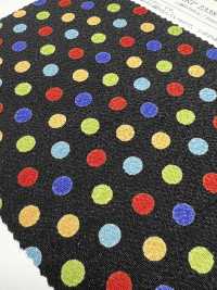 KKP2338-DB-81 Chirimen Chirimen®[Textilgewebe] Uni Textile(Komon Studio) Unterfoto