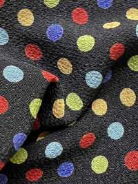 KKP2338-DB-81 Chirimen Chirimen®[Textilgewebe] Uni Textile(Komon Studio) Unterfoto