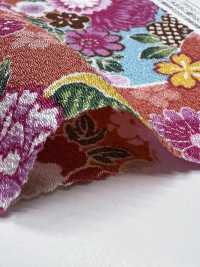 KKP2338-DHM-102 Chirimen Chirimen®[Textilgewebe] Uni Textile(Komon Studio) Unterfoto