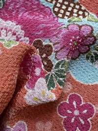 KKP2338-DHM-102 Chirimen Chirimen®[Textilgewebe] Uni Textile(Komon Studio) Unterfoto