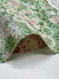 KKP2338-D-KUMONIHANA Futako Chirimen Wolken Und Blumen[Textilgewebe] Uni Textile(Komon Studio) Unterfoto