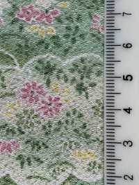 KKP2338-D-KUMONIHANA Futako Chirimen Wolken Und Blumen[Textilgewebe] Uni Textile(Komon Studio) Unterfoto