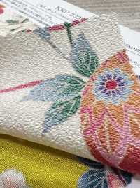 KKP2338-D-HANATEMARI Futako Chirimen Blumenball[Textilgewebe] Uni Textile(Komon Studio) Unterfoto