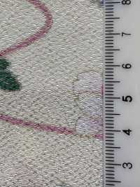 KKP2338-D-HANATEMARI Futako Chirimen Blumenball[Textilgewebe] Uni Textile(Komon Studio) Unterfoto