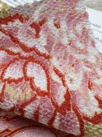 KKP2338-D-HANAMIYABI Futako Chirimen Hana Miyabi[Textilgewebe] Uni Textile(Komon Studio) Unterfoto