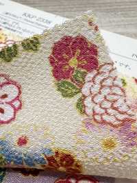 KKP2338-D-HANAKOMATI Futako Chirimen Hanakomachi[Textilgewebe] Uni Textile(Komon Studio) Unterfoto