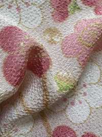 KKP2338-D-MODANUME Futako Chirimen Modern Plum[Textilgewebe] Uni Textile(Komon Studio) Unterfoto