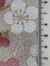 KKP2338-D-MODANUME Futako Chirimen Modern Plum[Textilgewebe] Uni Textile(Komon Studio) Unterfoto