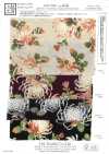 KKP2338-D-KIKUNOMAI Double Chirimen® Chrysanthementanz
