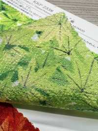 KKP2338-D-KOUYOU Futako Chirimen Herbstblätter[Textilgewebe] Uni Textile(Komon Studio) Unterfoto