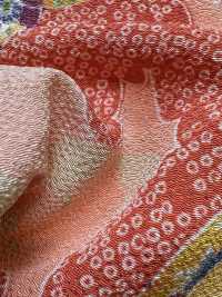 KKP2338-D-SIKITUZUMI Futago Chirimen Shiki Trommel[Textilgewebe] Uni Textile(Komon Studio) Unterfoto