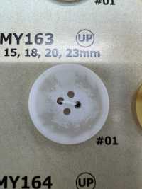 MY163 4-Loch-Harzknöpfe Aus Wasserbüffelhorn[Taste] DAIYA BUTTON(DAIYA BUTTON) Sub-Foto