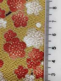 KKP2338-D-KOHARUUME Futako Chirimen Koharu Ume[Textilgewebe] Uni Textile(Komon Studio) Unterfoto