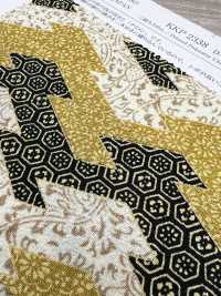 KKP2338-D-HINABISI Futako Chirimen Hinabishi[Textilgewebe] Uni Textile(Komon Studio) Unterfoto