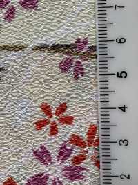 KKP2338-D-KUSAZAKURA Futako Chirimen Kusa-zakura[Textilgewebe] Uni Textile(Komon Studio) Unterfoto