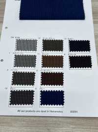 RN4002 Garngefärbter Gingham-Schreibmaschinenstoff, überfärbter Mikromantel[Textilgewebe] KOYAMA Sub-Foto