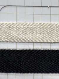 HC-4005 0,5 Mm Dickes Baumwoll-Fischgrätenband[Bandbandschnur] Kein Name Sub-Foto