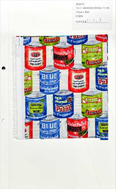 850572 Popeline AMERICAN VINTAGE Farbtopf