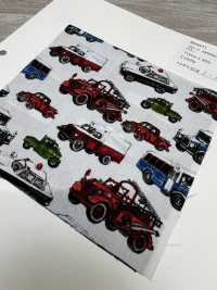 850571 Breittuch Amerikanisches Vintage-Arbeitsauto[Textilgewebe] VANCET Sub-Foto