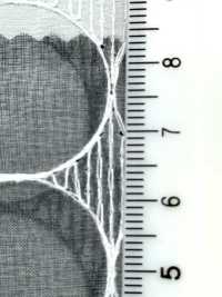 SLC8567 SLC 8567 (Kreis) Seidenorganza-Spitze[Textilgewebe] KOYAMA Sub-Foto