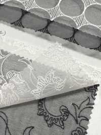 SLC11296 SLC11296 (Botanische) Seidenorganza-Spitze[Textilgewebe] KOYAMA Sub-Foto