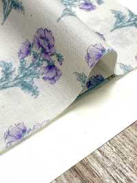 850573 SEVENBERRY® Lawn Ungebleichte Baumwolle Soleil Blue / Wildflower[Textilgewebe] VANCET Sub-Foto