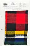 K-4014 Dreifachgarn-Twill-Fuzzy-Block-Check
