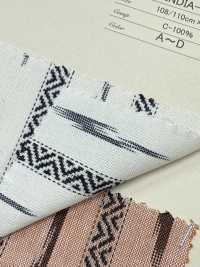 INDIA-468 Ikat[Textilgewebe] ARINOBE Sub-Foto