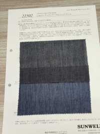 22502 2,4 Oz Indigo Sheer Washed Denim[Textilgewebe] SUNWELL Sub-Foto
