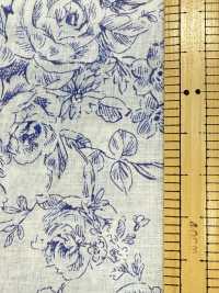 KP9073 Handgezeichneter Rasen Mit Blumenmuster (Runde Rolle)[Textilgewebe] COSMO TEXTILE Sub-Foto