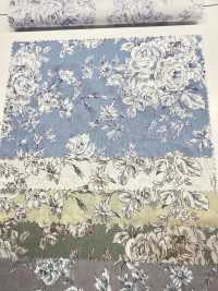 KP9073 Handgezeichneter Rasen Mit Blumenmuster (Runde Rolle)[Textilgewebe] COSMO TEXTILE Sub-Foto