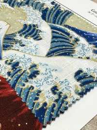 AP61901 Japanisches Muster Dobby Glitter (Rund)[Textilgewebe] COSMO TEXTILE Sub-Foto