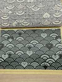 AP41903 FUKUFUKU Cat Dobby (Rund)[Textilgewebe] COSMO TEXTILE Sub-Foto