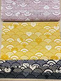 AP41903 FUKUFUKU Cat Dobby (Rund)[Textilgewebe] COSMO TEXTILE Sub-Foto