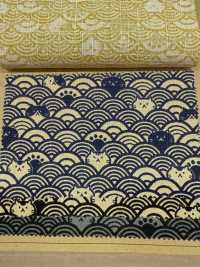 AP41903 FUKUFUKU Cat Dobby (Rund)[Textilgewebe] COSMO TEXTILE Sub-Foto