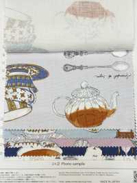 AP55110 Tea Time Oxford (Rundes Brötchen)[Textilgewebe] COSMO TEXTILE Sub-Foto
