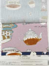 AP55110 Tea Time Oxford (Rundes Brötchen)[Textilgewebe] COSMO TEXTILE Sub-Foto